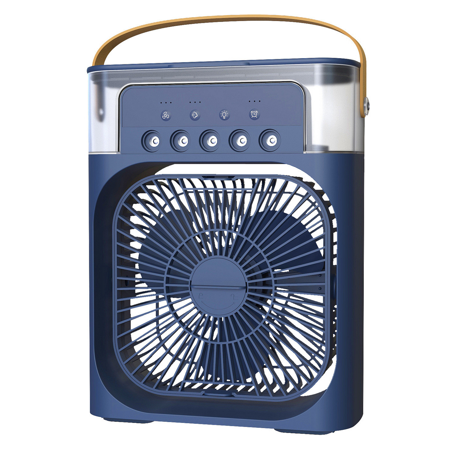 Ventilador Humidificador de Aire con USB, Luces LED Nocturnas y Rociador de Niebla de Agua